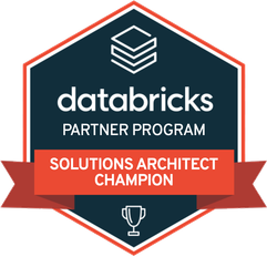 The Solutions Architect Champion badge from the Databricks Partner Program